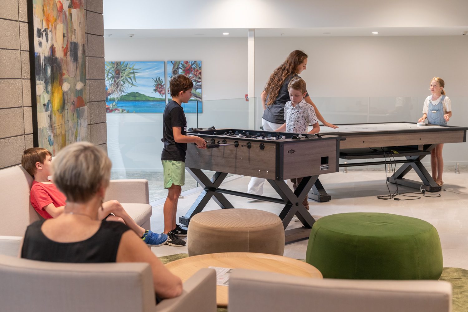 The Goodfellow Theatre foyer at St Andrew's Village